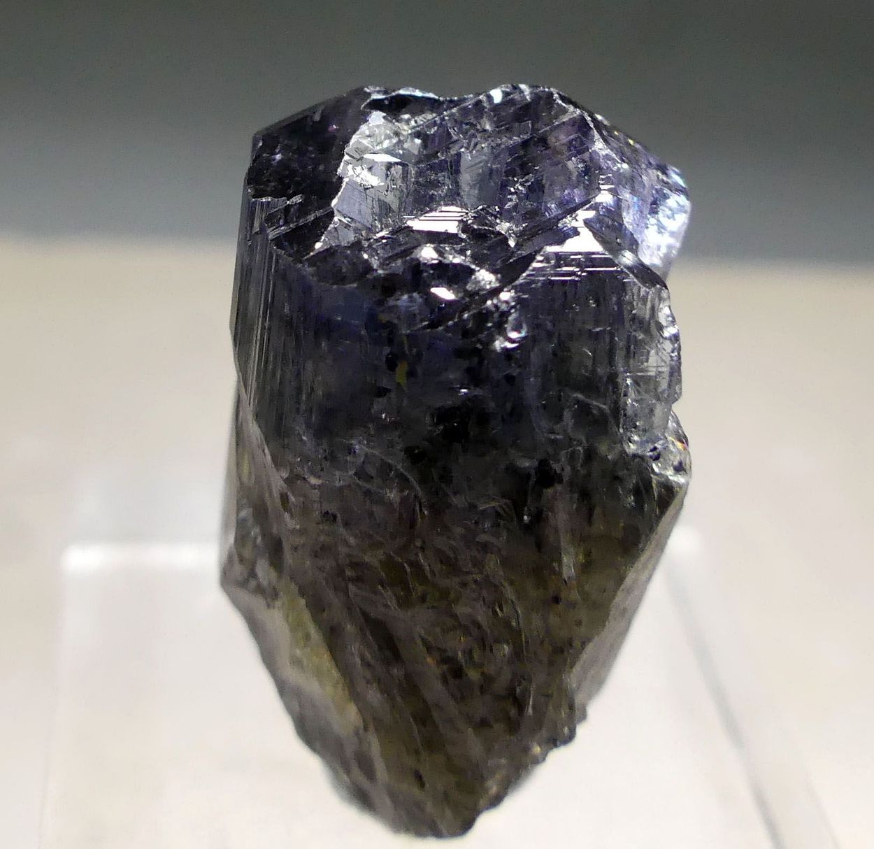 Tanzanite With Graphite