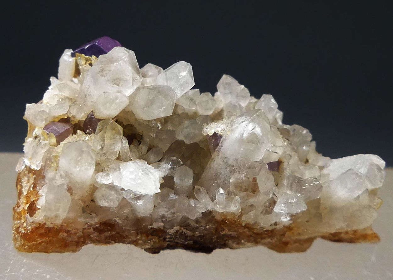 Fluorapatite On Quartz