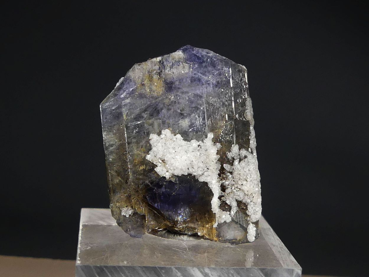 Tanzanite With Calcite