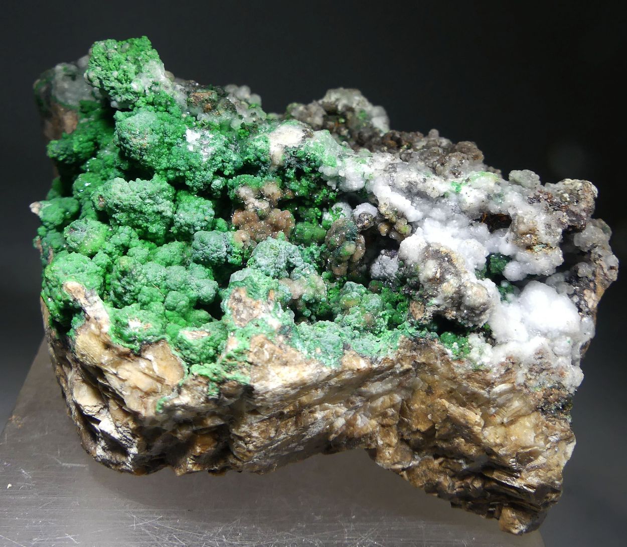 Conichalcite On Smithsonite