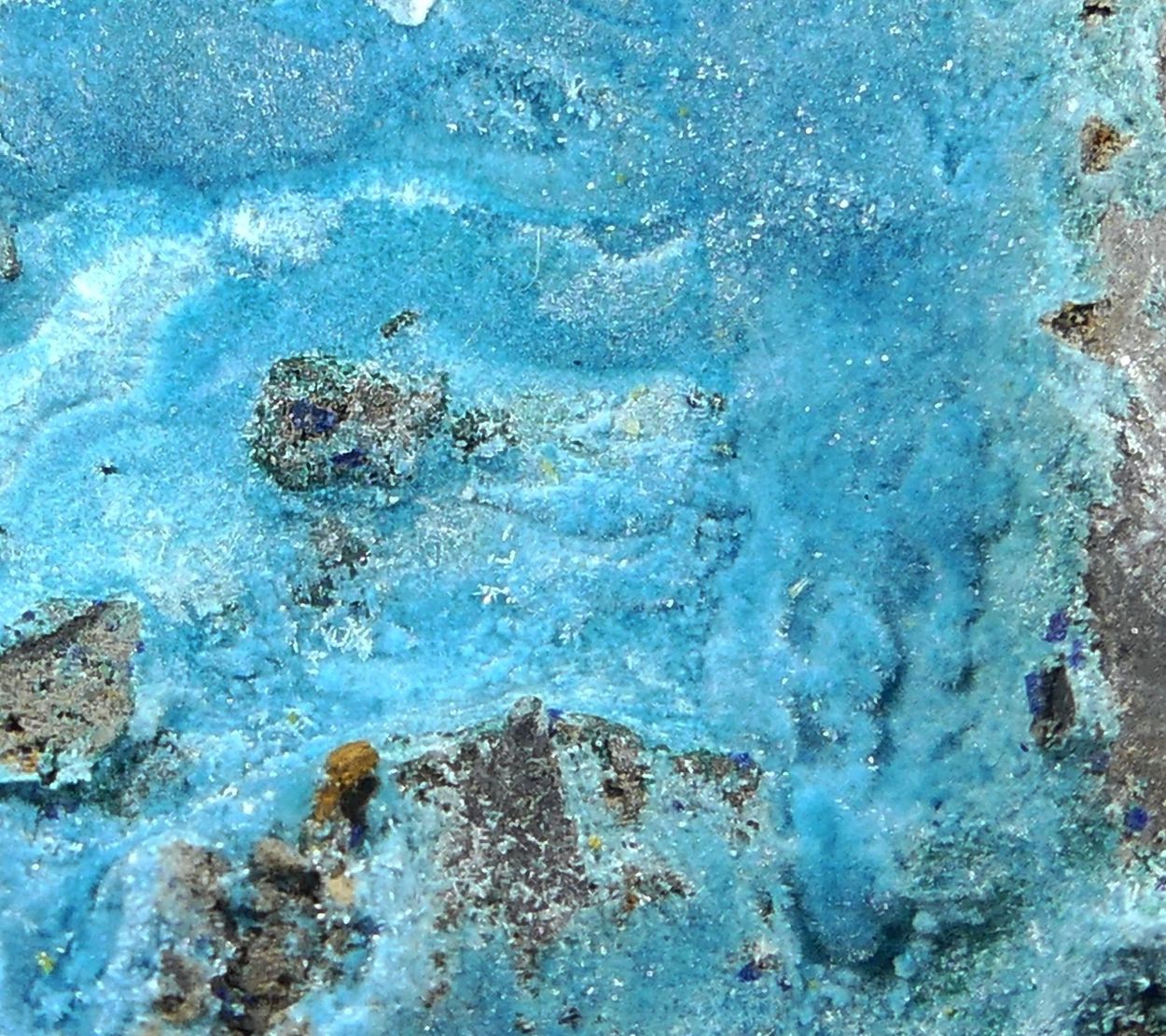 Serpierite With Linarite