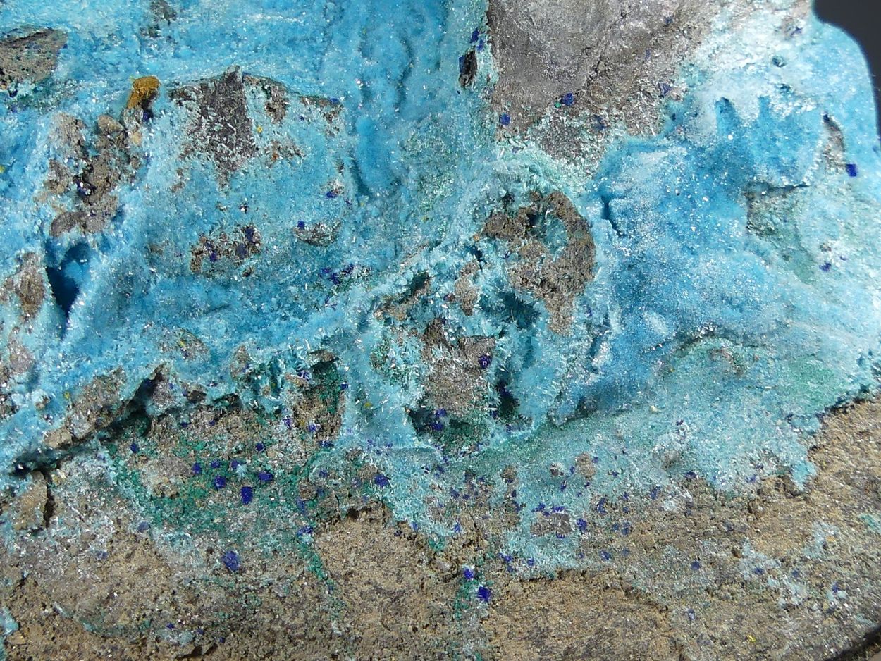 Serpierite With Linarite