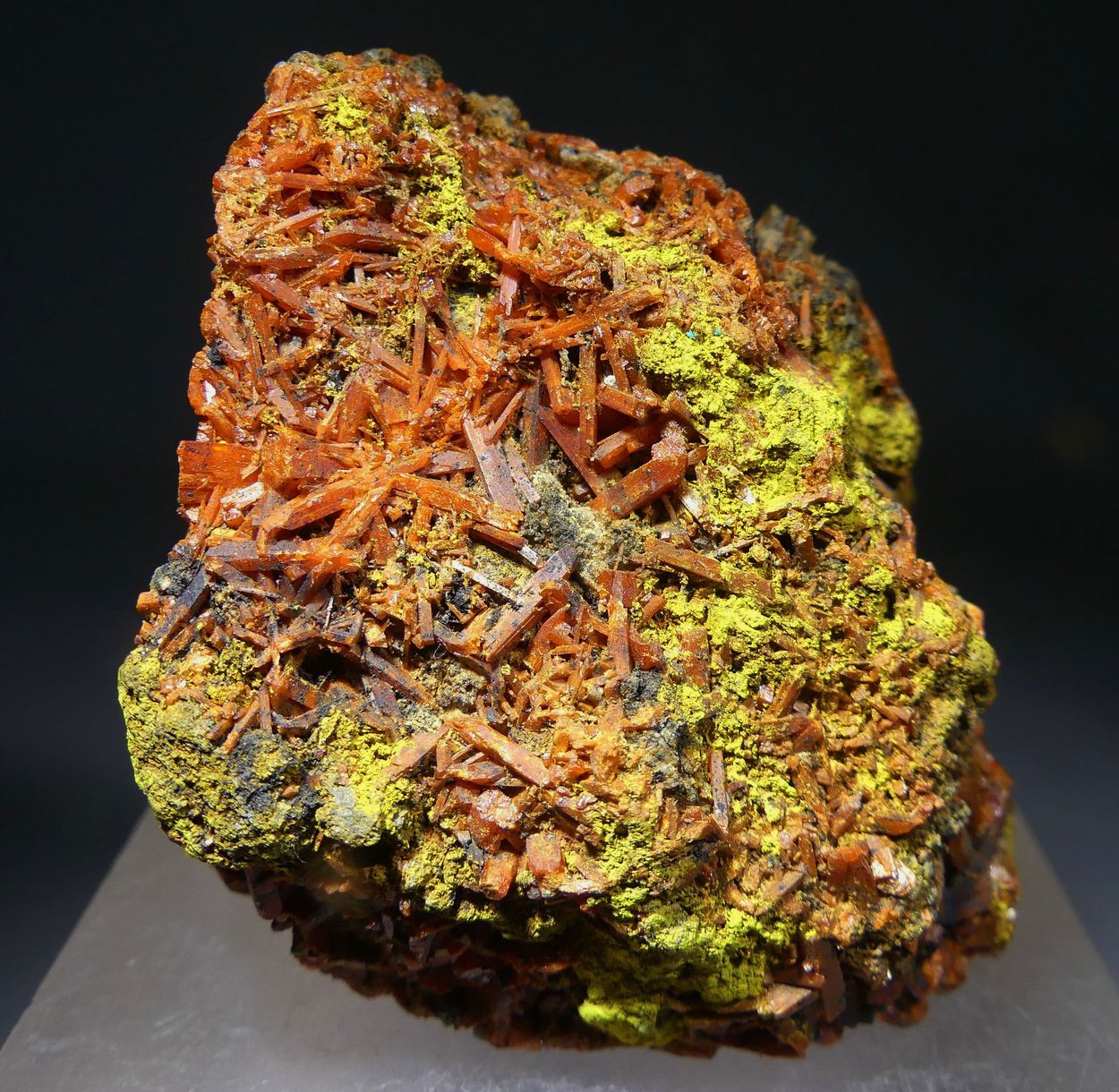 Crocoite With Bindheimite