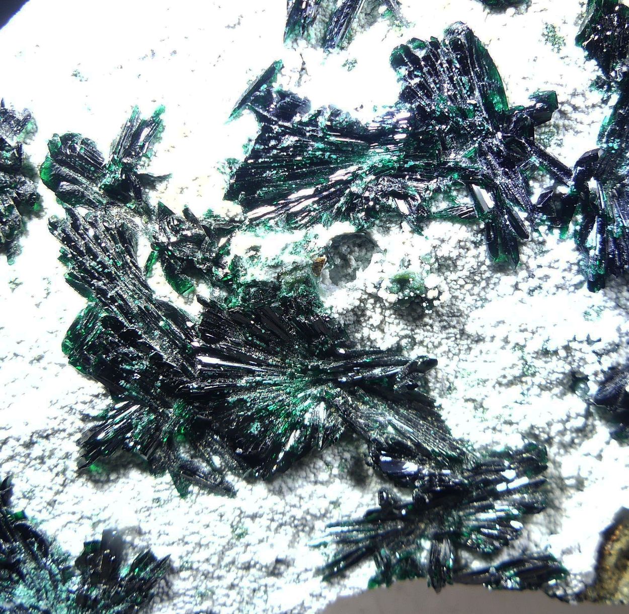 Atacamite On Halloysite