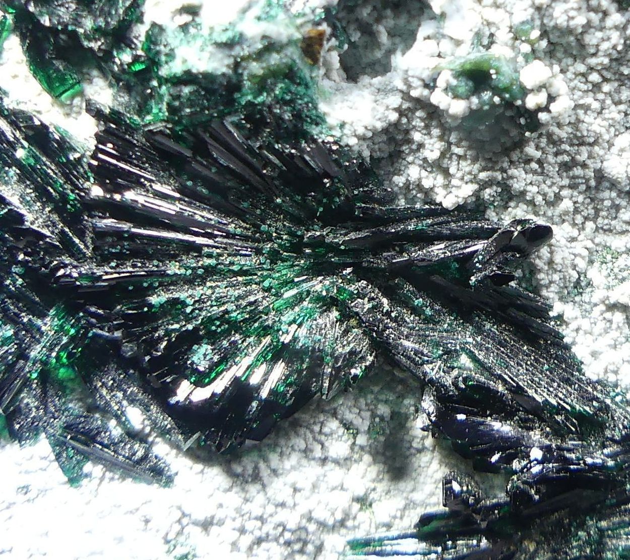 Atacamite On Halloysite