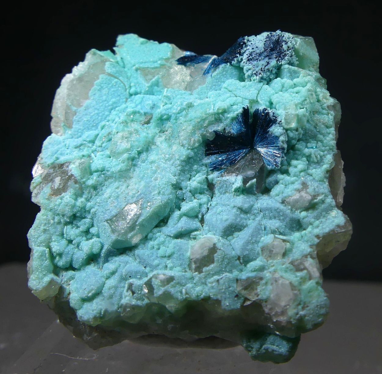 Clinoclase On Chrysocolla