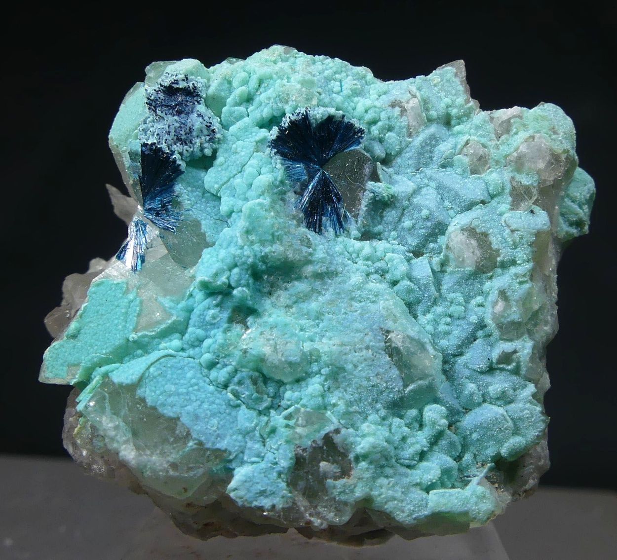 Clinoclase On Chrysocolla