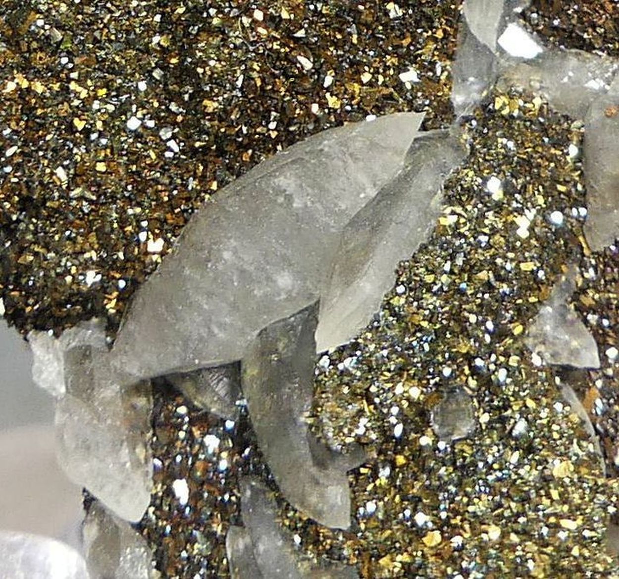 Marcasite On Calcite