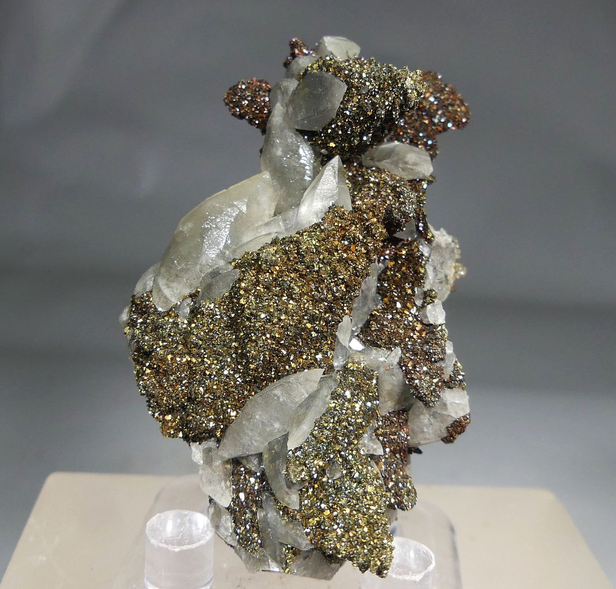 Marcasite On Calcite