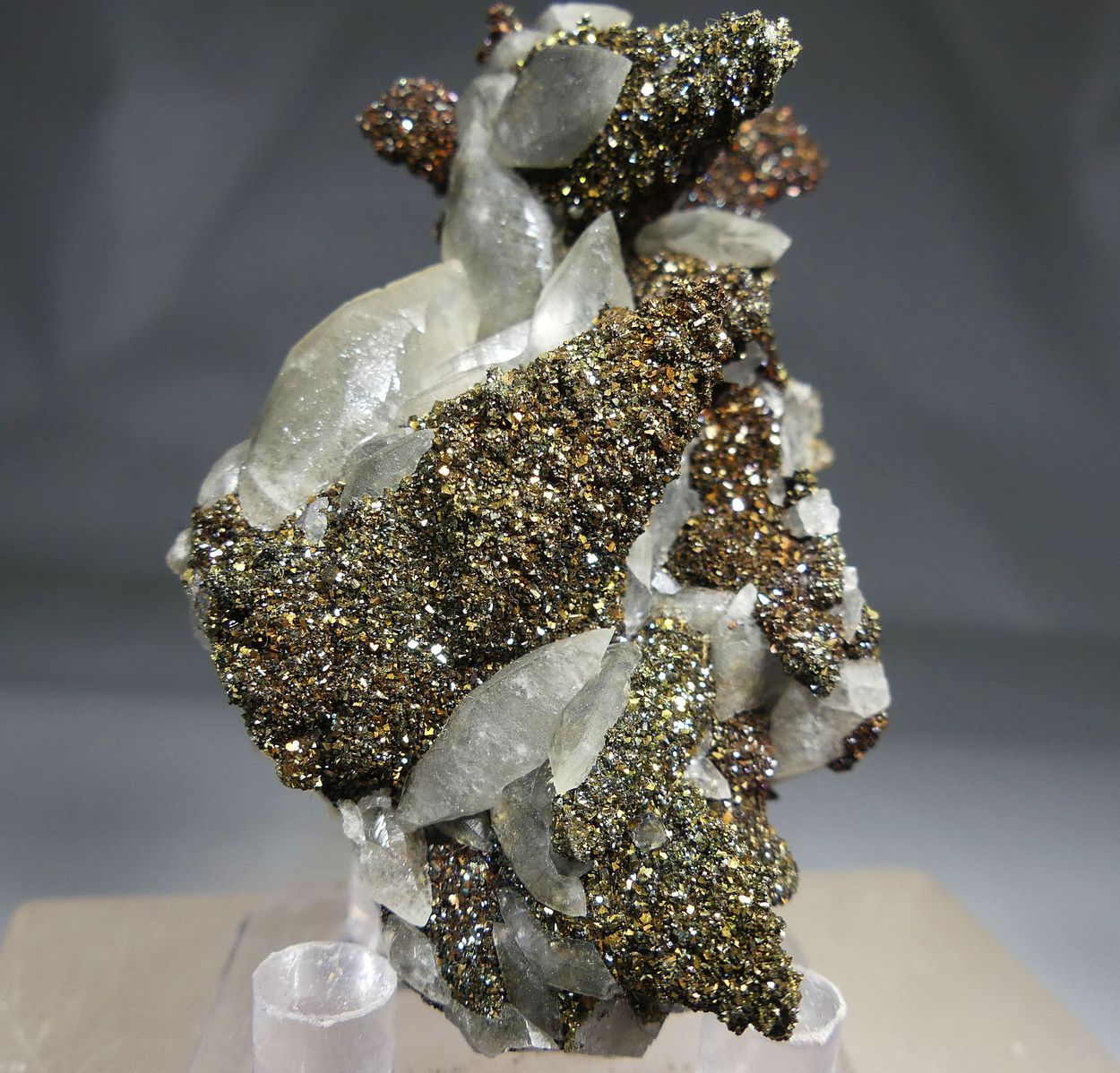 Marcasite On Calcite