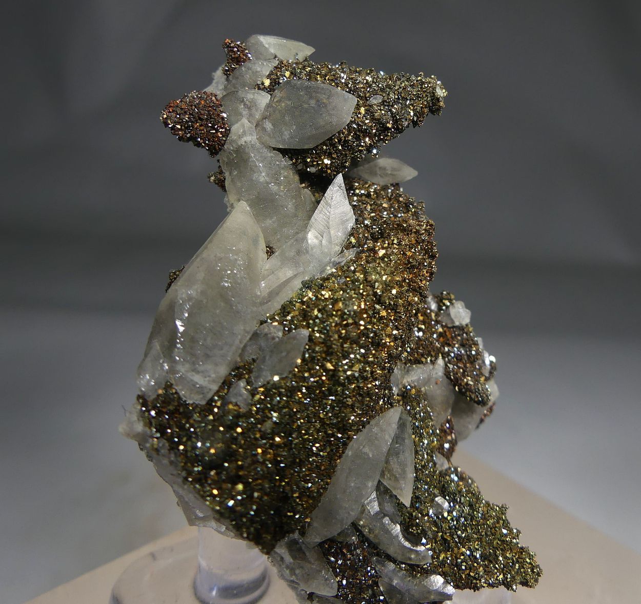 Marcasite On Calcite