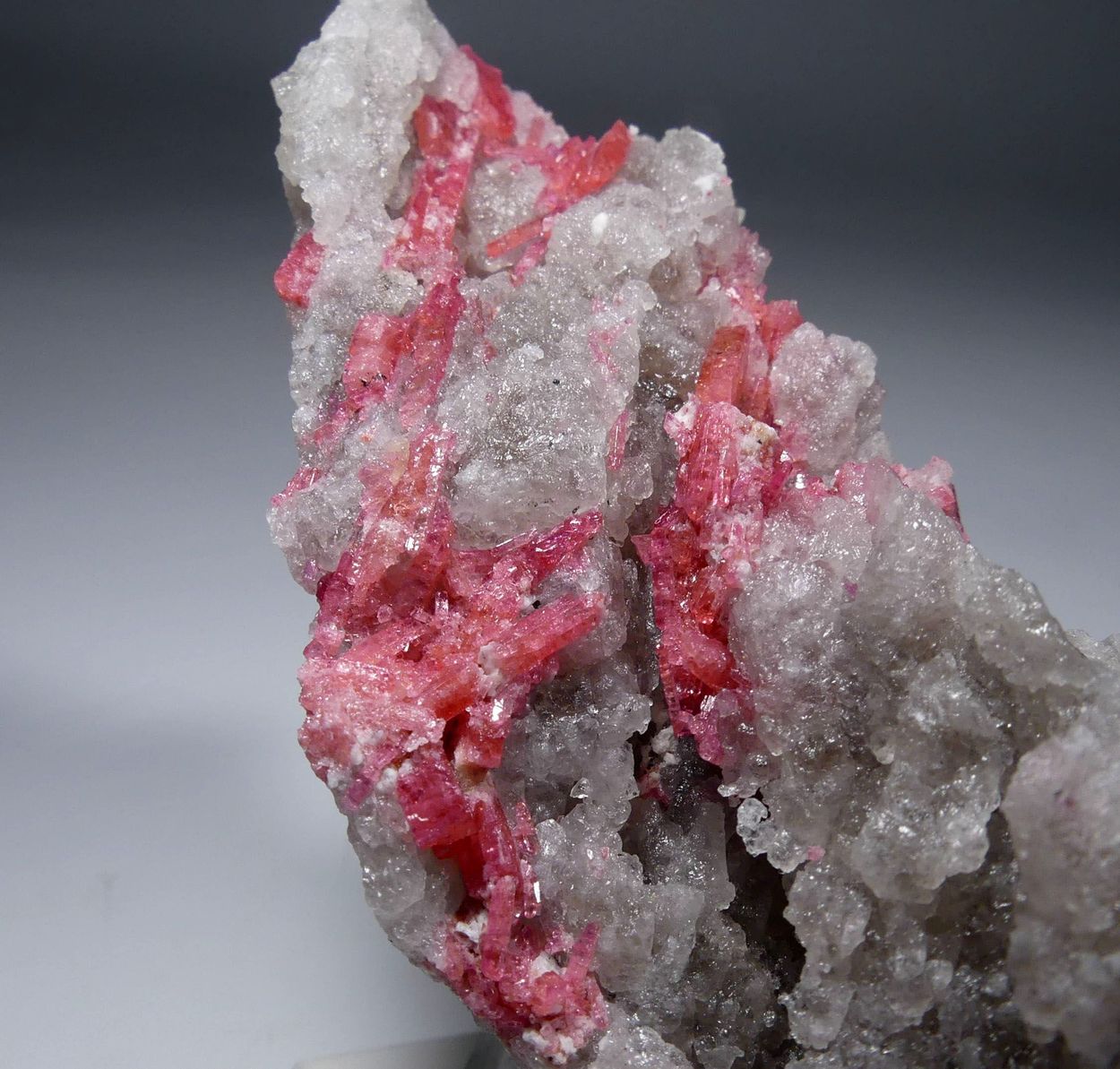 Thulite On Quartz