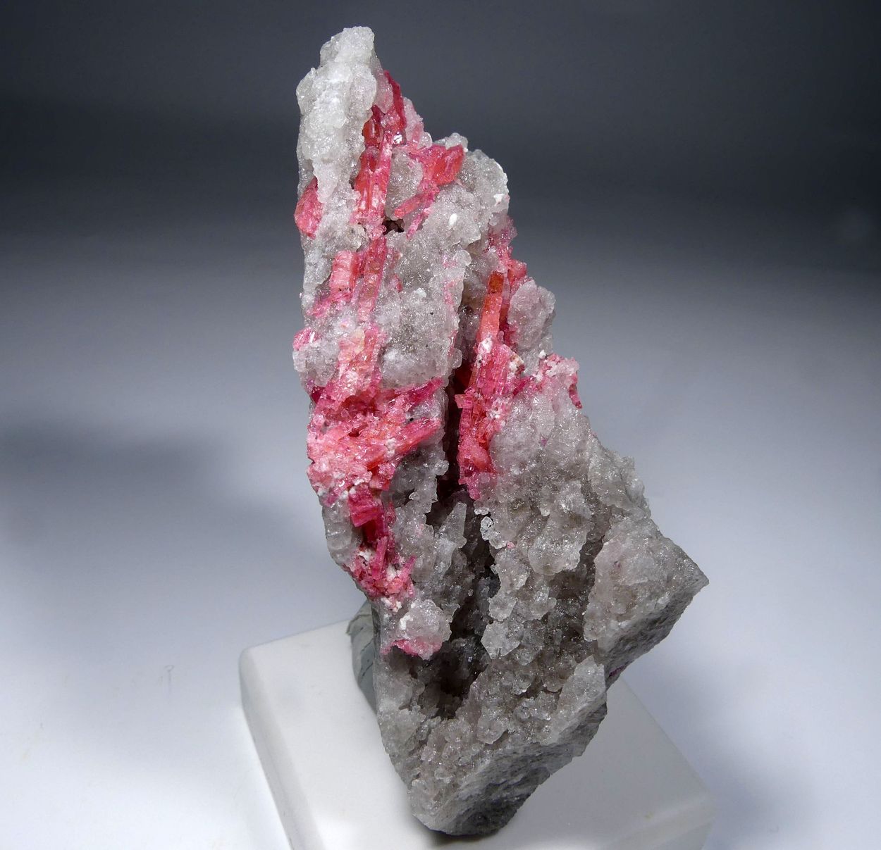 Thulite On Quartz