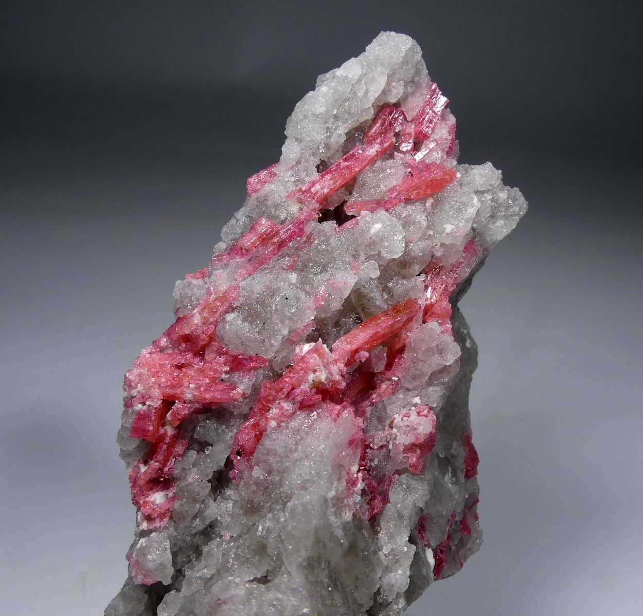 Thulite On Quartz