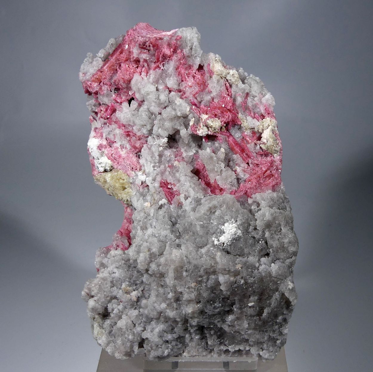 Thulite On Quartz