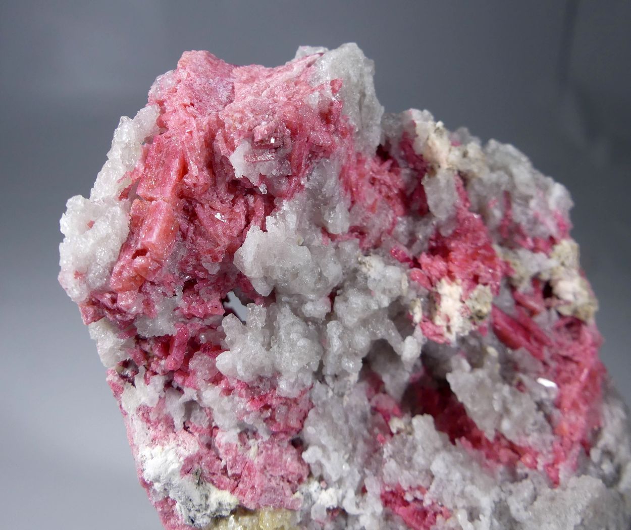 Thulite On Quartz