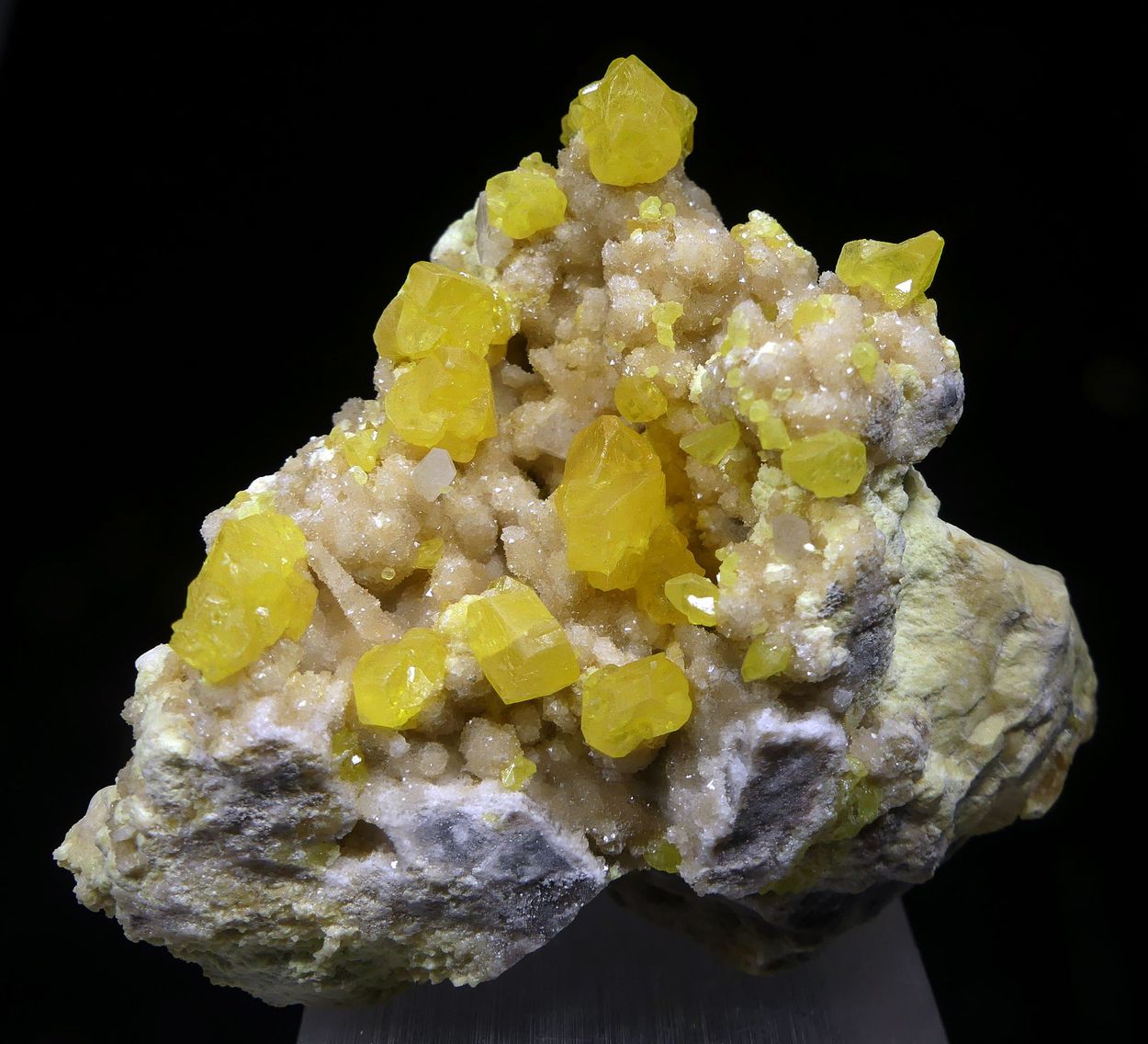 Native Sulphur & Celestine