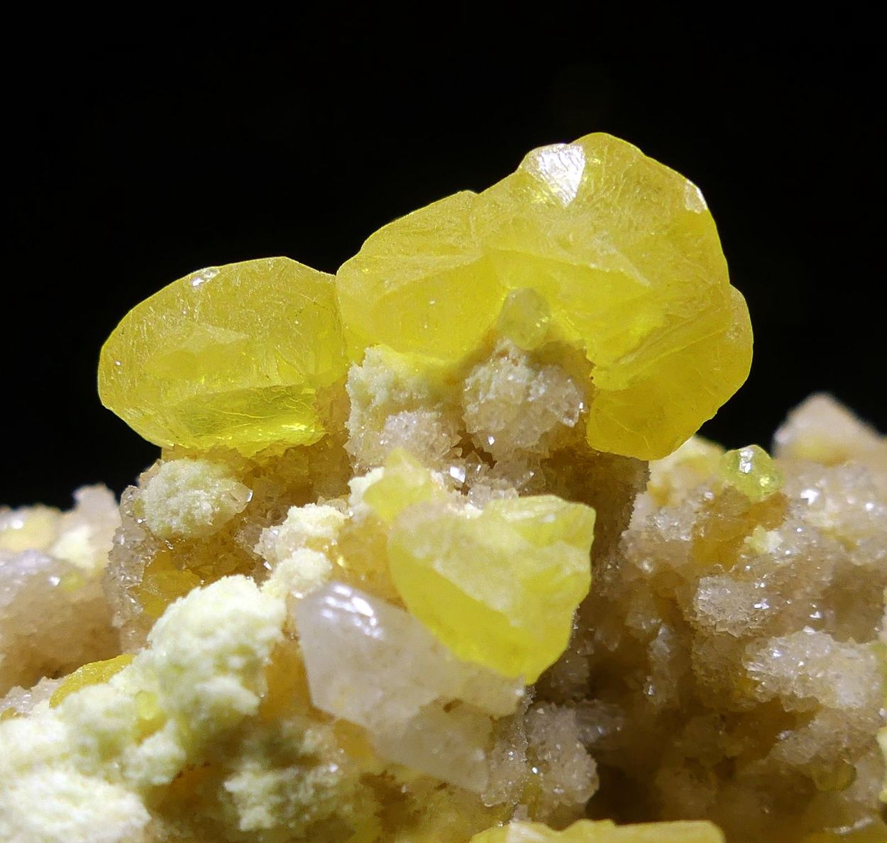 Native Sulphur & Celestine