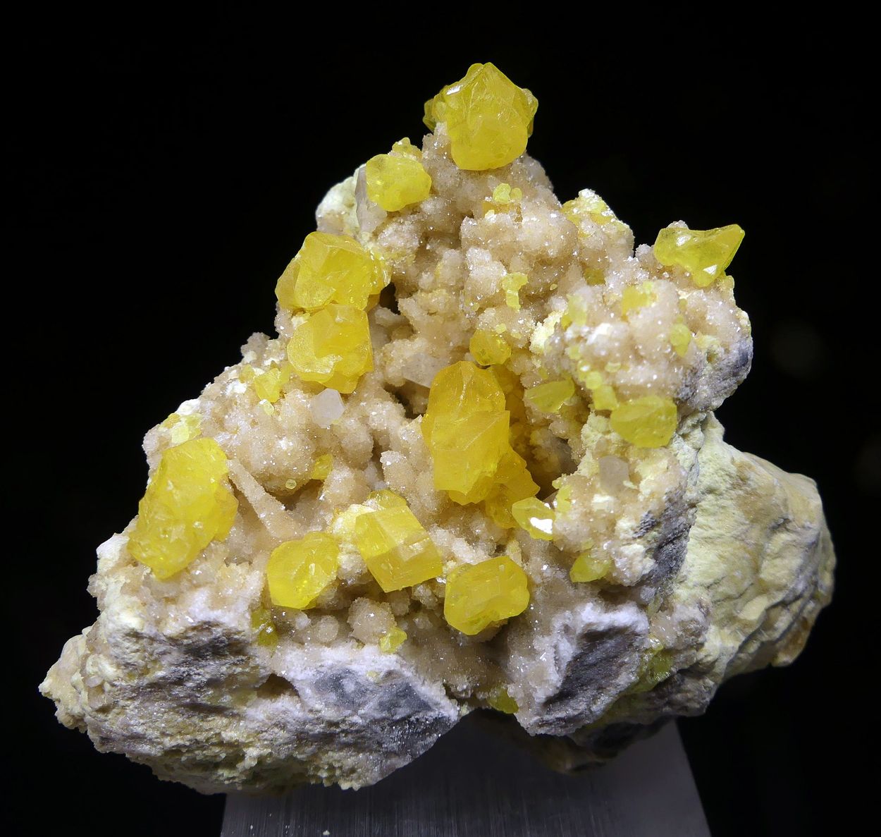 Native Sulphur & Celestine