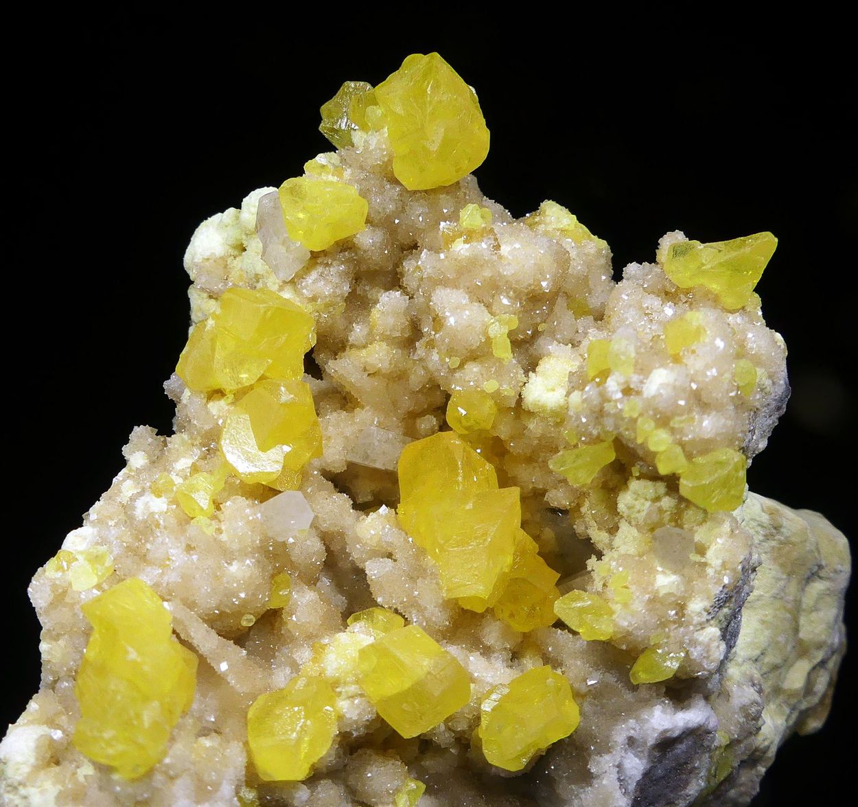 Native Sulphur & Celestine