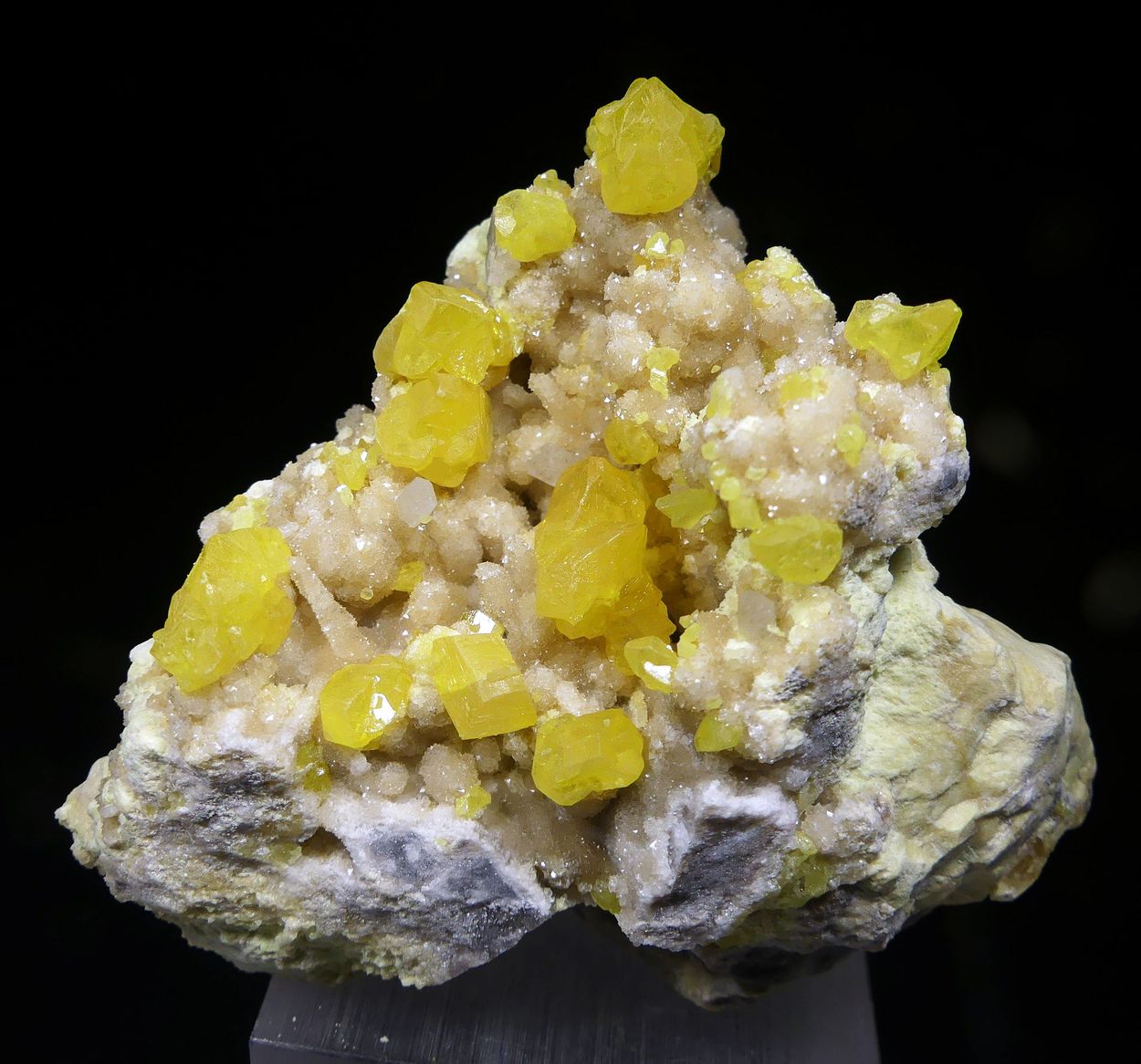 Native Sulphur & Celestine