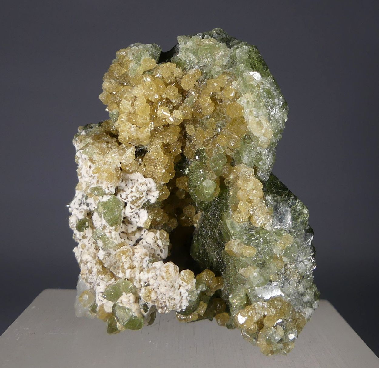 Diopside With Hessonite