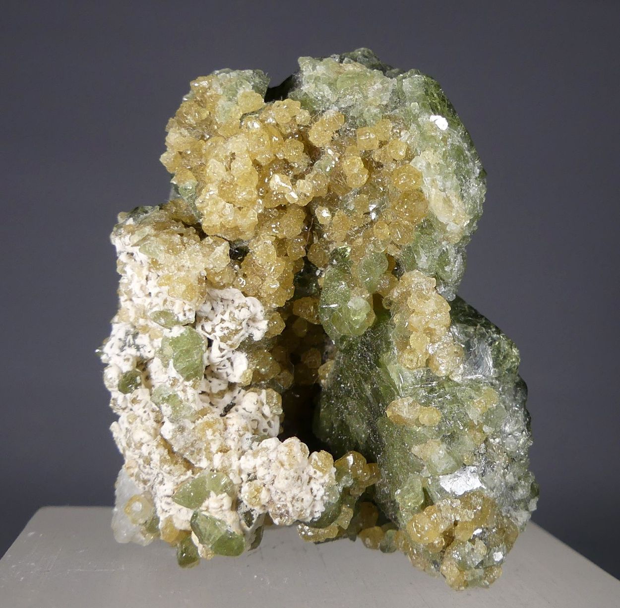 Diopside With Hessonite