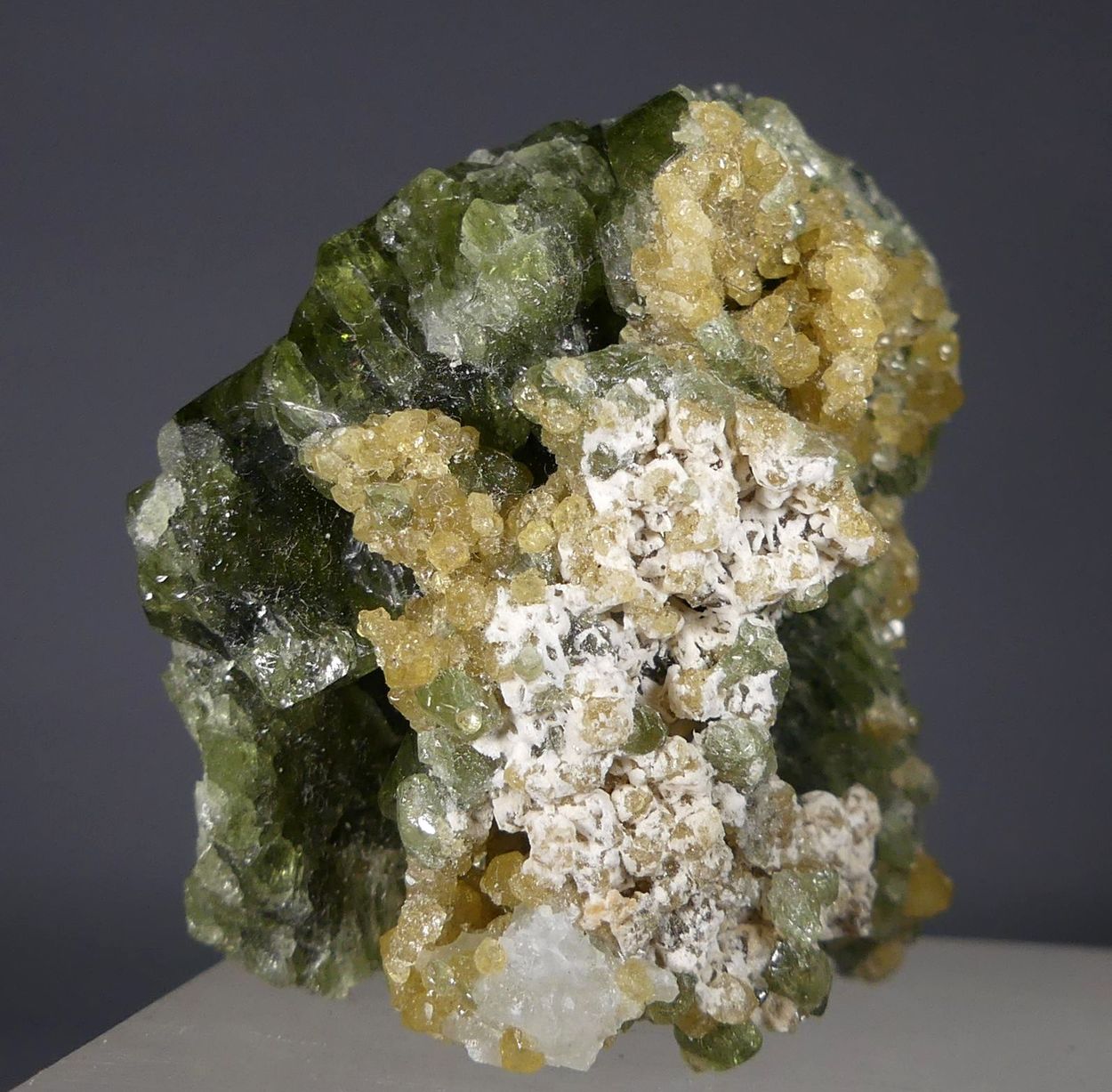 Diopside With Hessonite