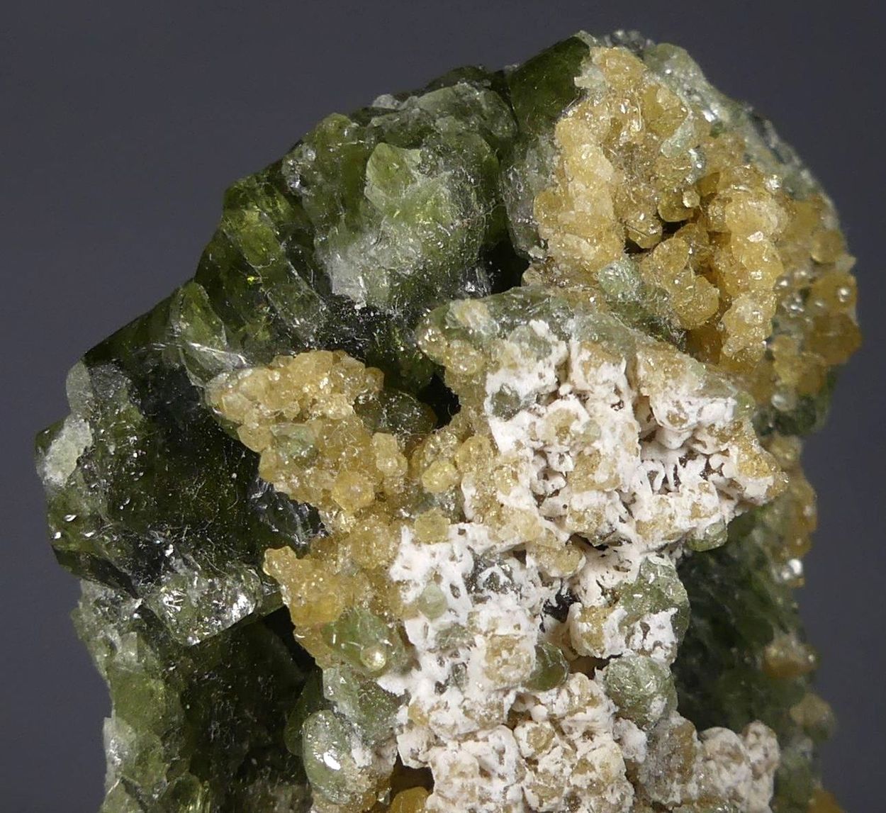 Diopside With Hessonite