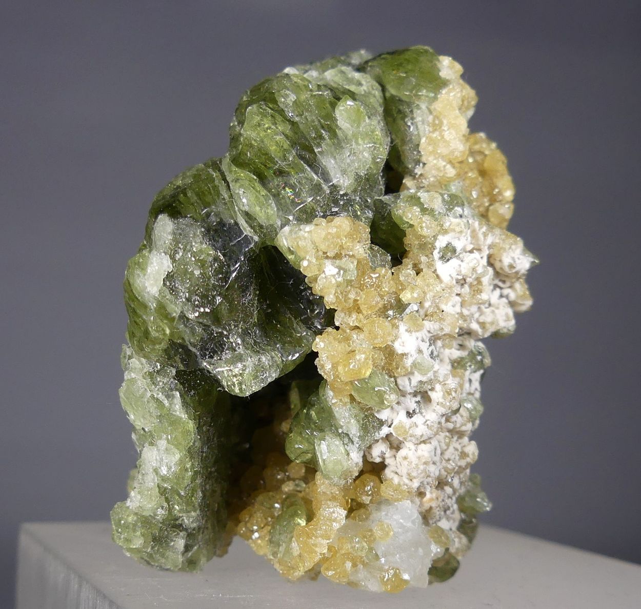 Diopside With Hessonite