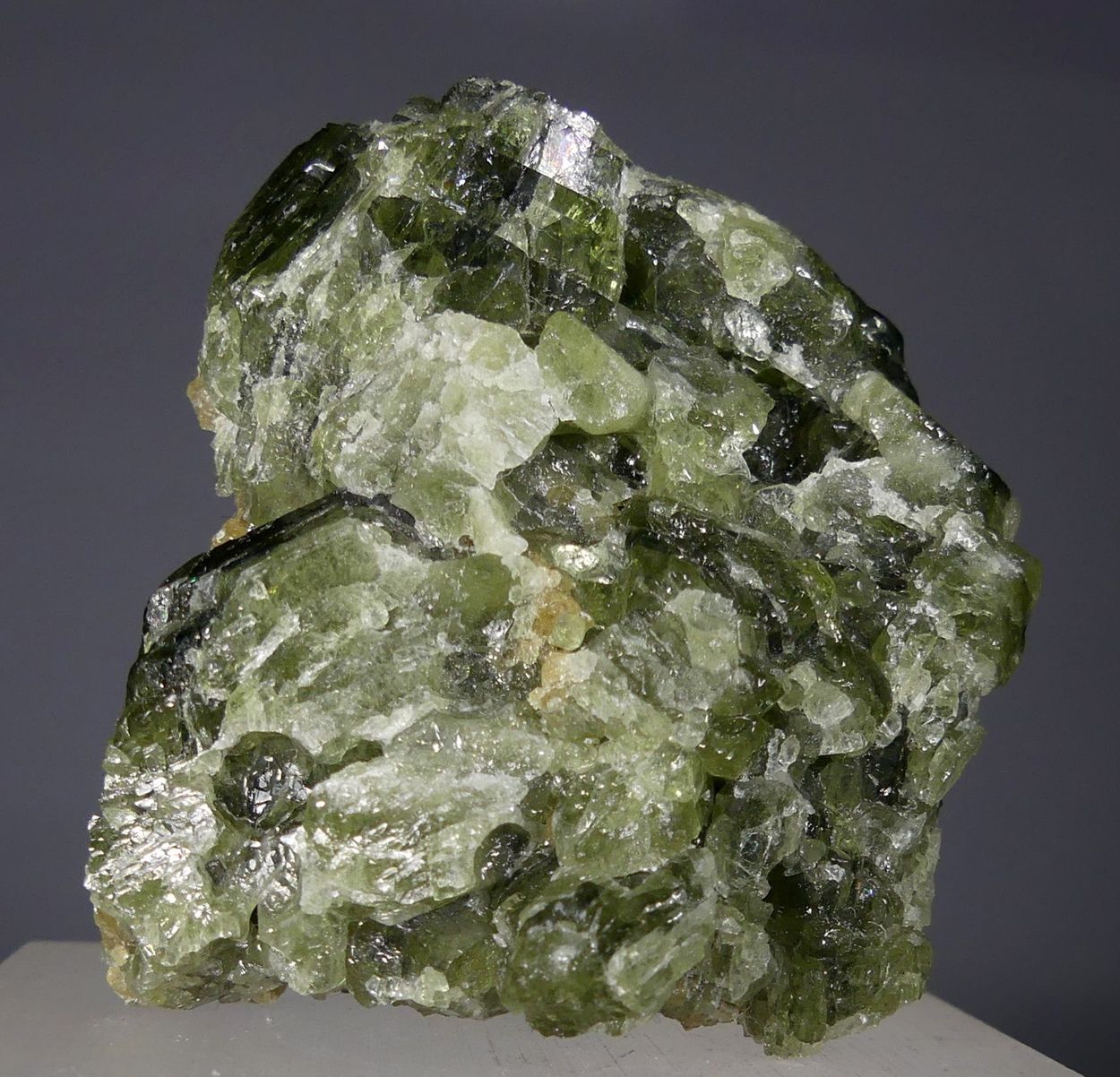 Diopside With Hessonite