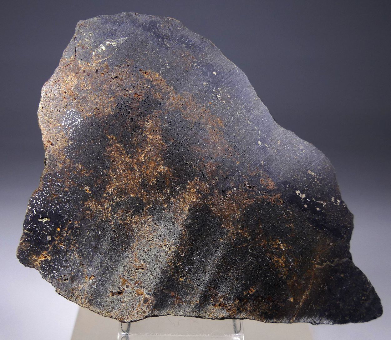 Native Iron With Cohenite & Troilite