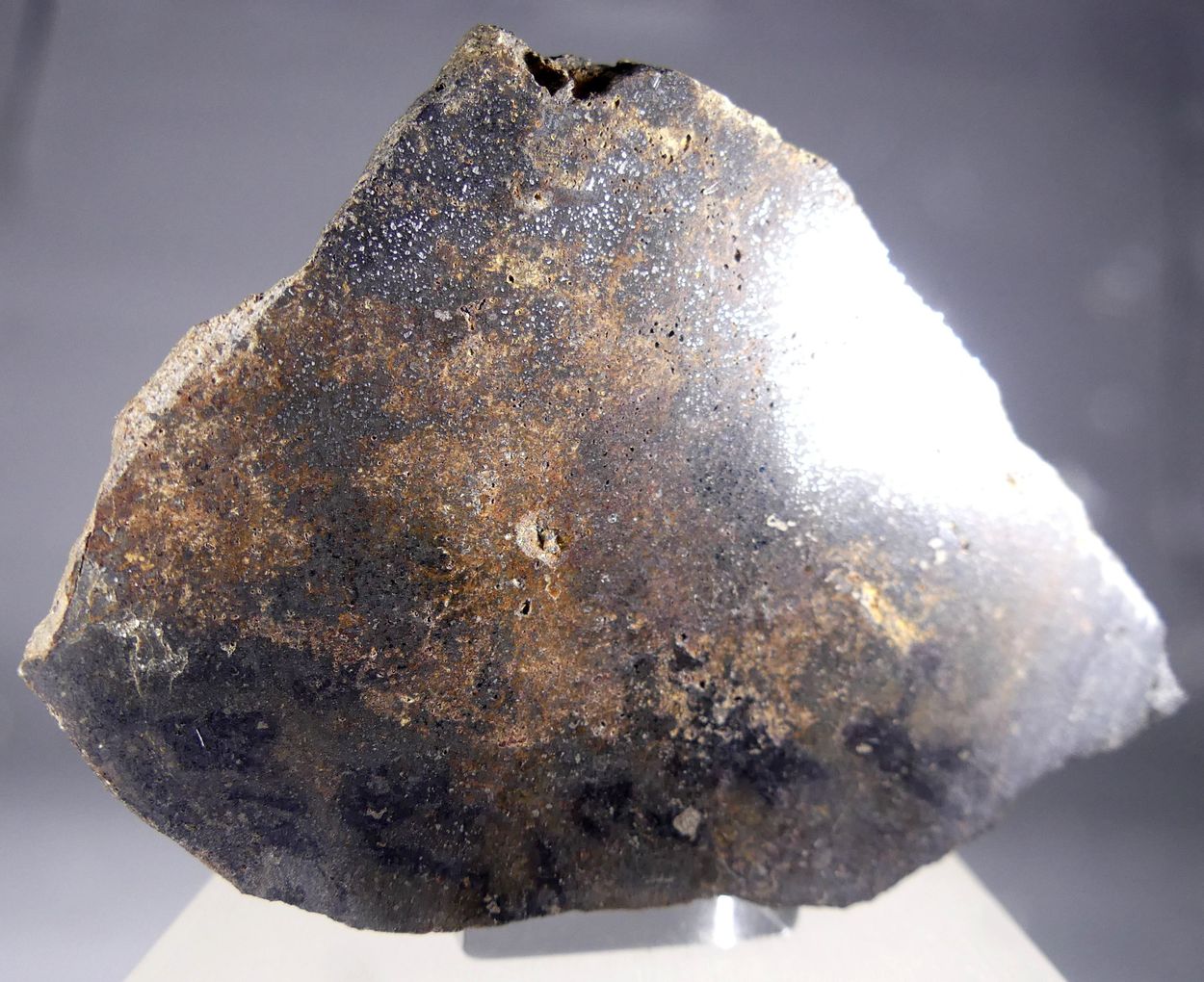 Native Iron With Cohenite & Troilite