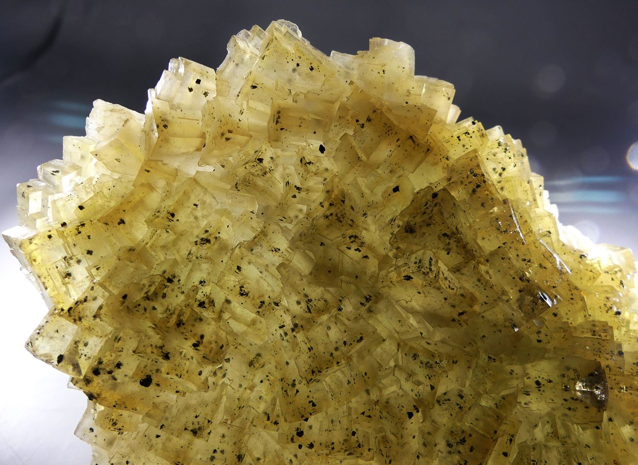 Fluorite With Chalcopyrite