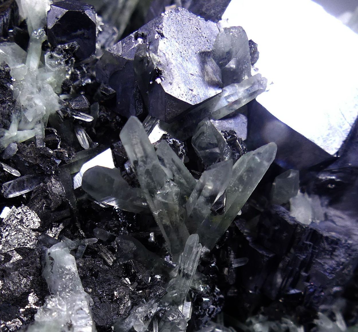 Galena Quartz & Tetrahedrite