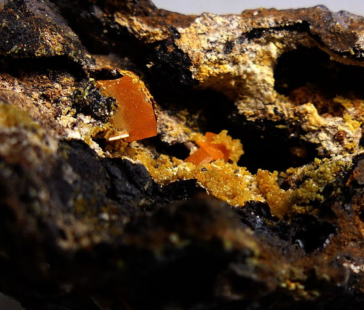 Wulfenite & Mimetite