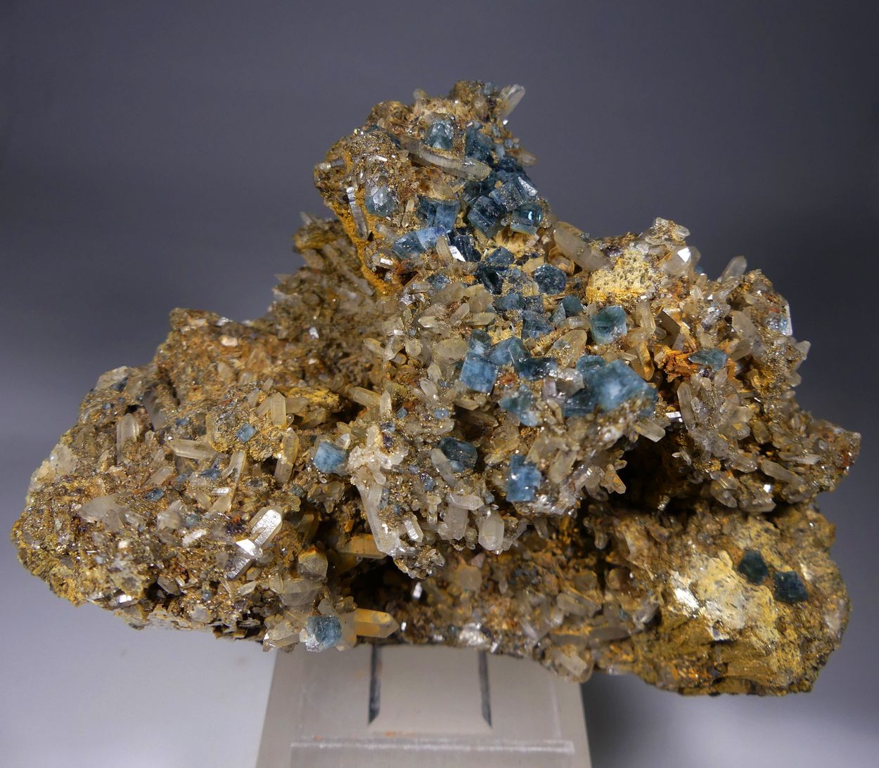 Fluorapatite & Quartz