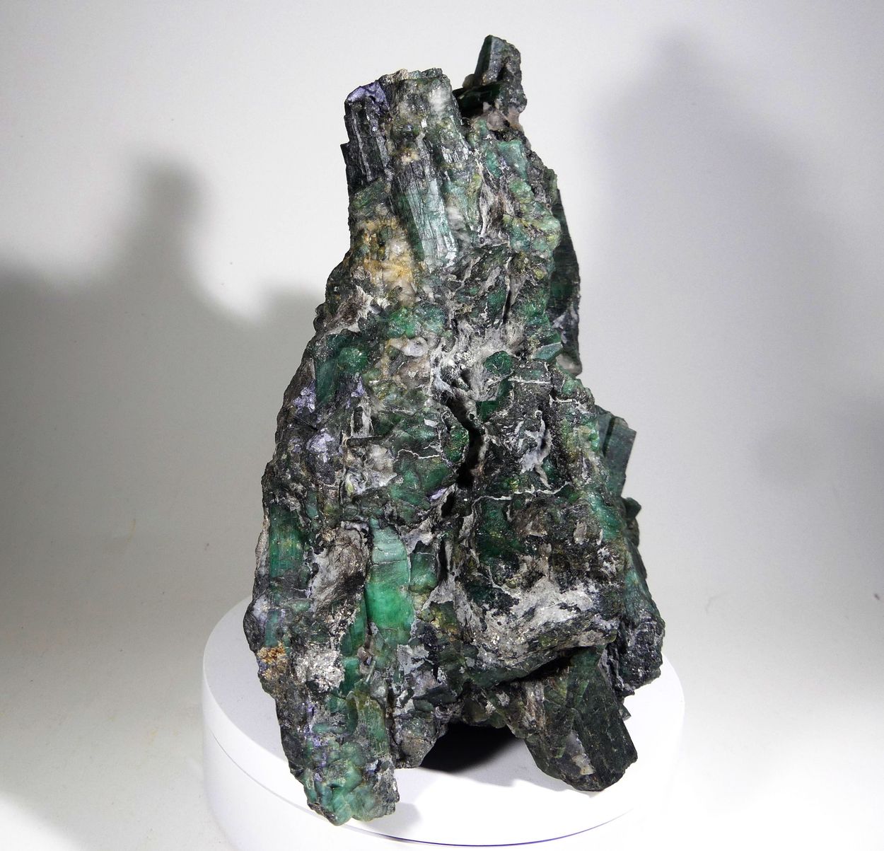 Emerald With Molybdenite