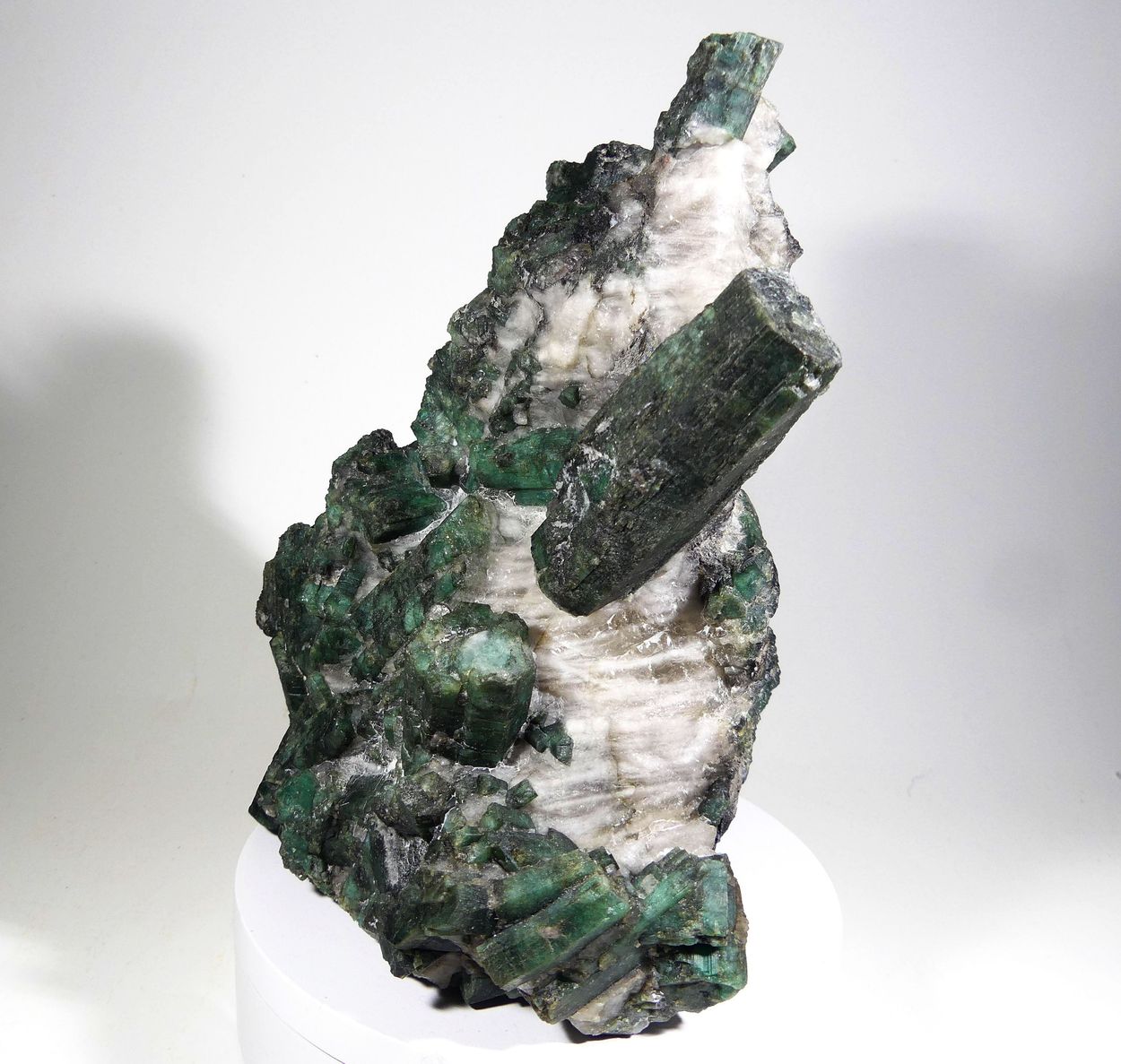 Emerald With Molybdenite
