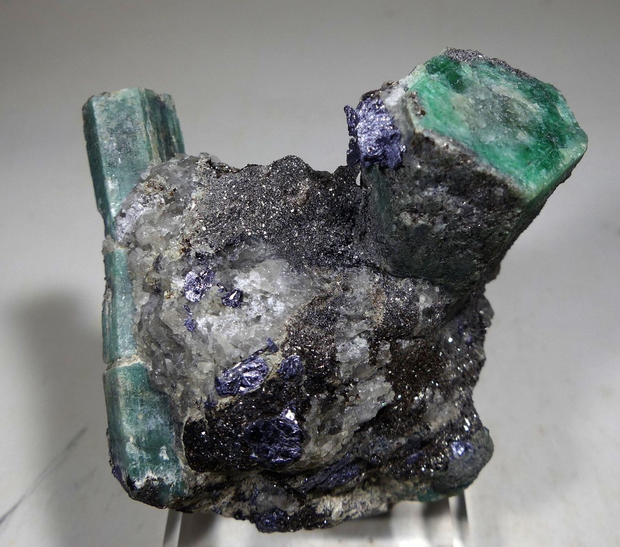 Emerald With Molybdenite