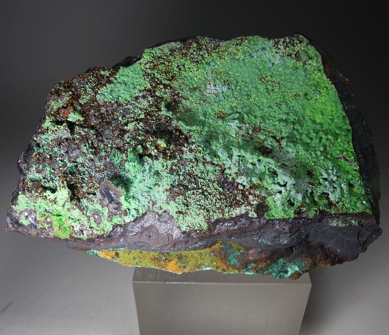 Conichalcite On Limonite
