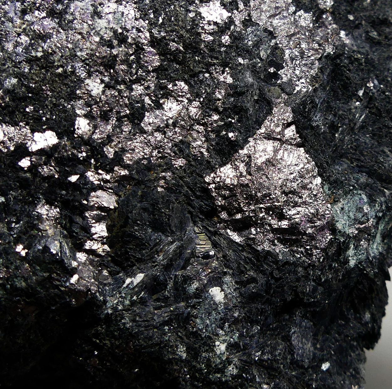 Löllingite Safflorite Erythrite & Hornblende
