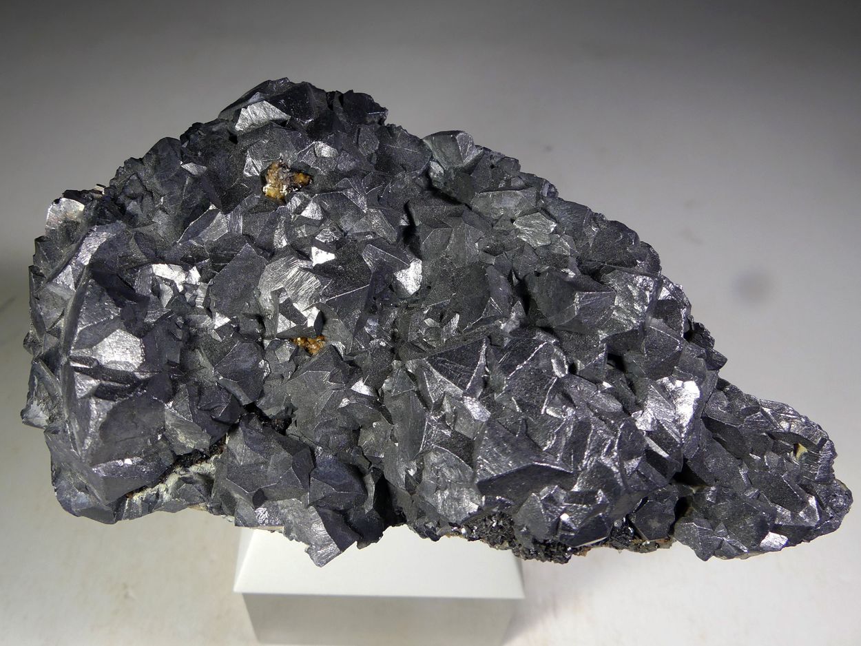 Galena On Chalcopyrite