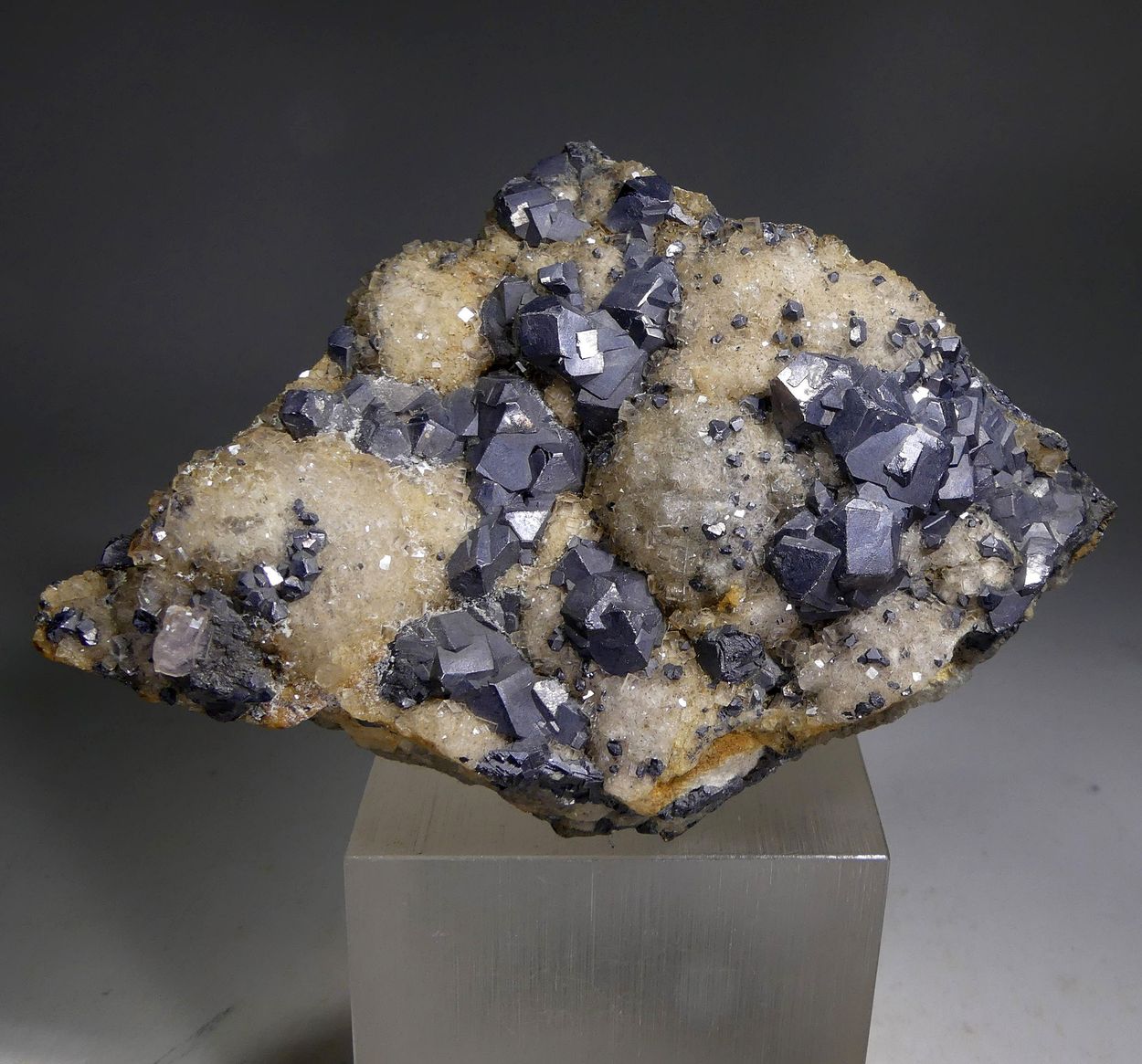 Galena On Fluorite