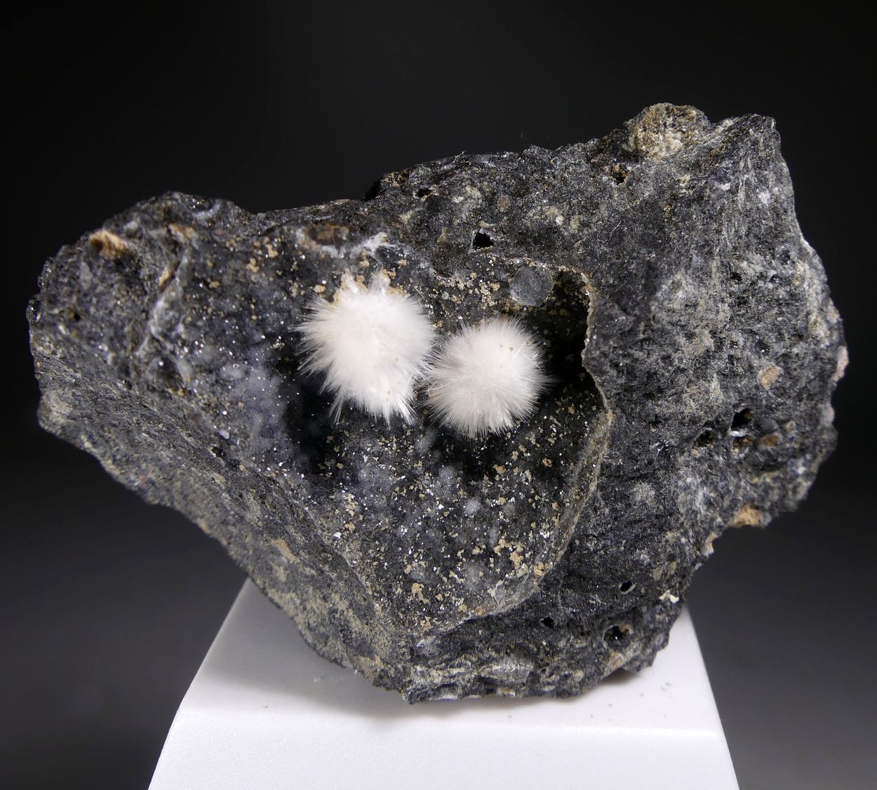 Natrolite On Phillipsite
