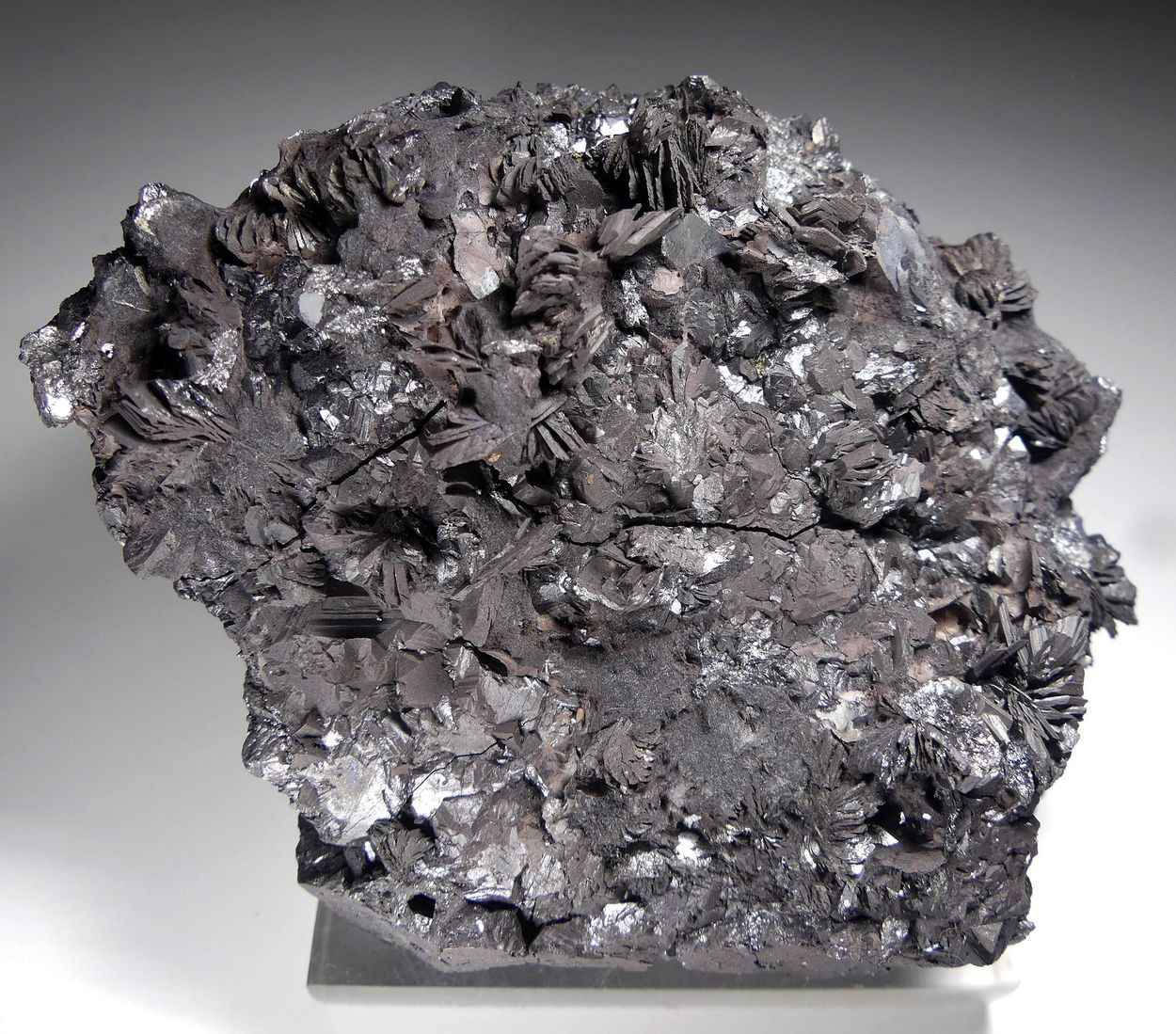 Semseyite On Sphalerite