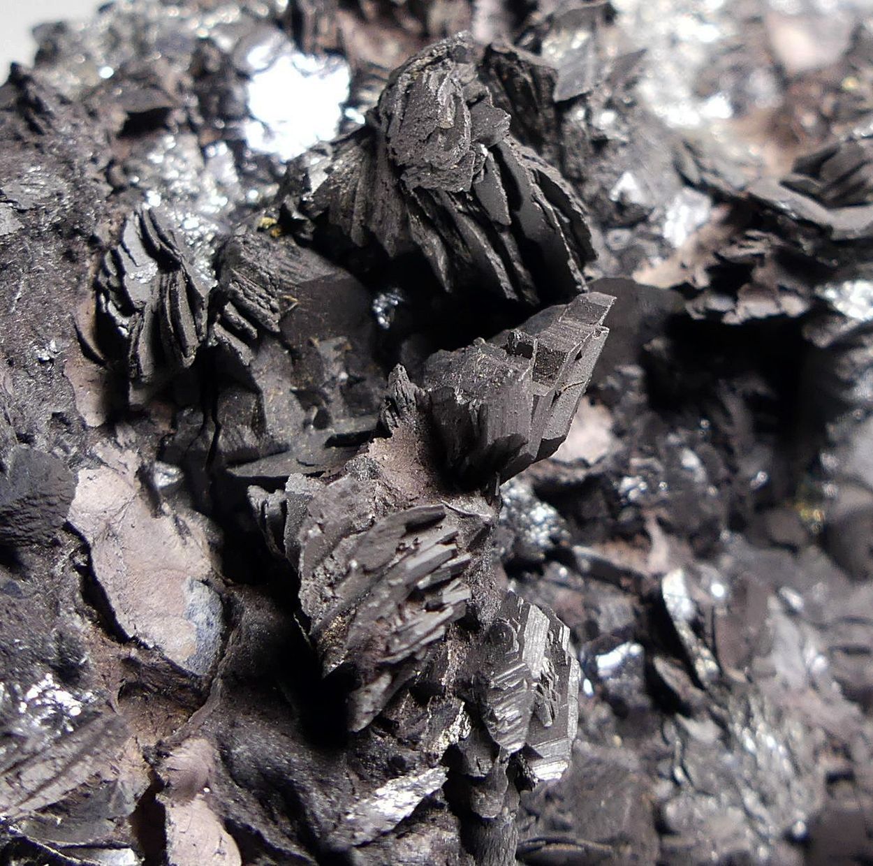 Semseyite On Sphalerite