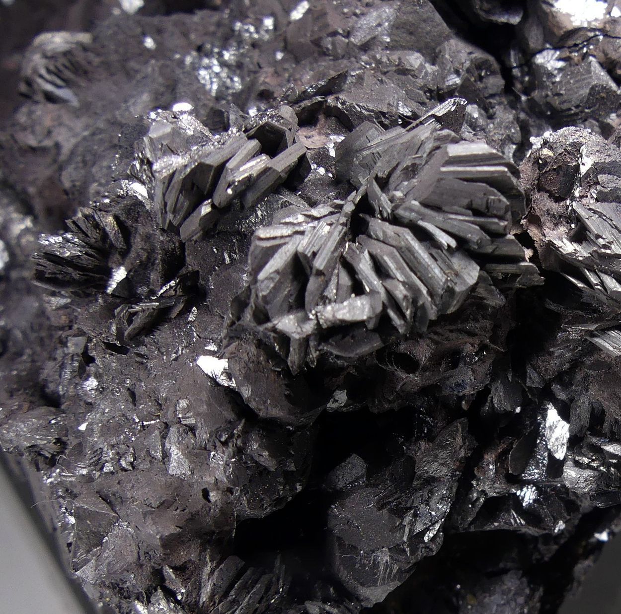 Semseyite On Sphalerite