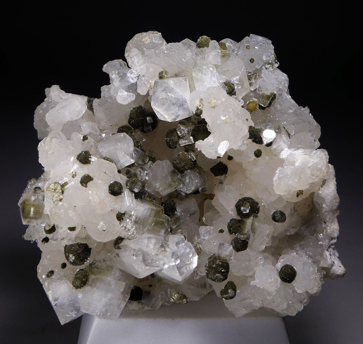 Gyrolite On Apophyllite