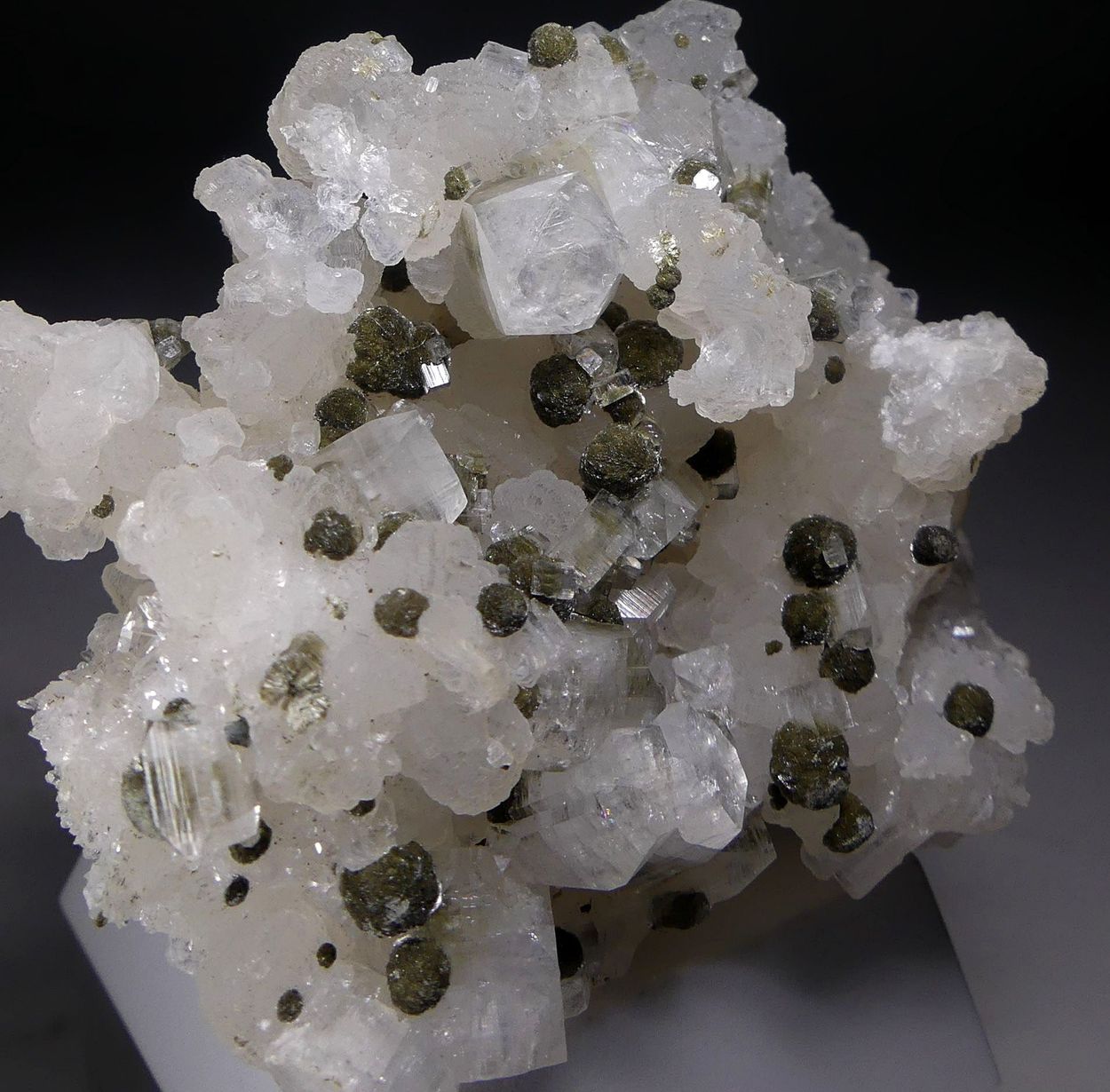 Gyrolite On Apophyllite